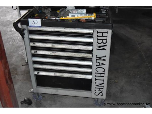 Gereedschapswagentje hbm - afbeelding 1 van  1