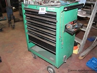 Gereedschapswagentje met inhoud greenline - afbeelding 1 van  6