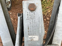 Geremde aanhangwagen - 3000kg - met rijplaten - afbeelding 4 van  12