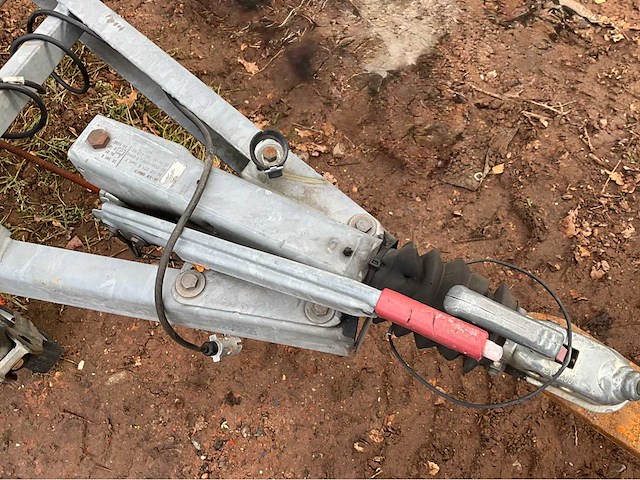 Geremde aanhangwagen - 3000kg - met rijplaten - afbeelding 7 van  12