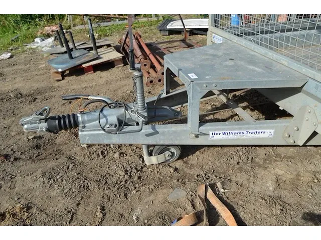 Geremde aanhangwagen dubbel as ifor williams type 2hb gx125hd 3500kg - afbeelding 6 van  16