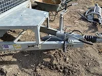 Geremde aanhangwagen dubbel as ifor williams type 2hb gx125hd 3500kg - afbeelding 7 van  16