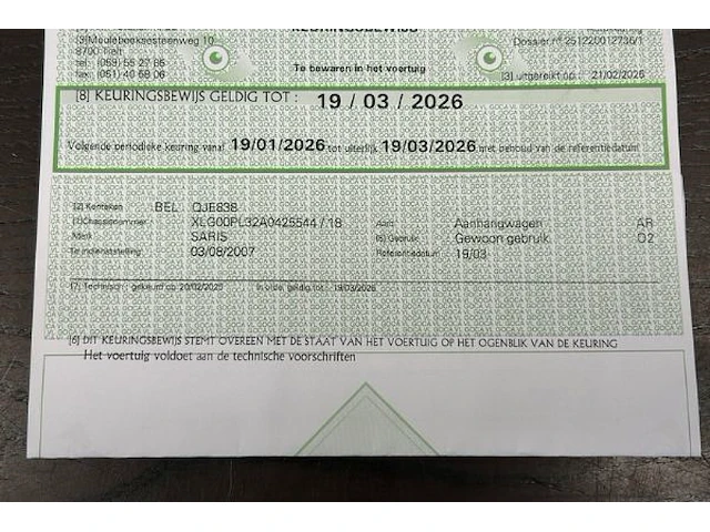 Geremde aanhangwagen saris - afbeelding 9 van  17