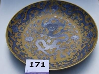 Gerestaureerde chinese schaal - afbeelding 1 van  3