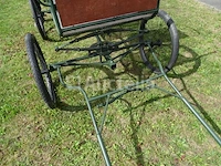 Gerestaureerde paardenkoets (metallic, gepoedercoat) - afbeelding 4 van  21