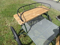 Gerestaureerde paardenkoets (metallic, gepoedercoat) - afbeelding 9 van  21