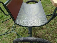 Gerestaureerde paardenkoets (metallic, gepoedercoat) - afbeelding 17 van  21
