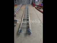 Germeau aluminium ladder met dubbel element - afbeelding 1 van  9
