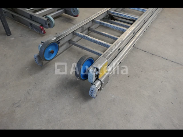 Germeau aluminium ladder met dubbel element - afbeelding 2 van  9