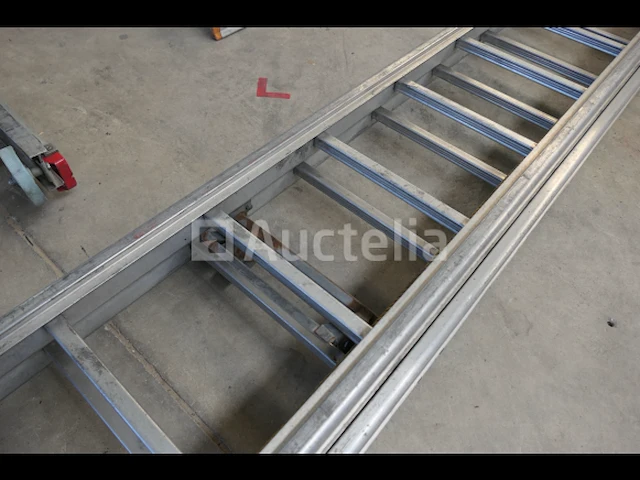 Germeau aluminium ladder met dubbel element - afbeelding 3 van  9