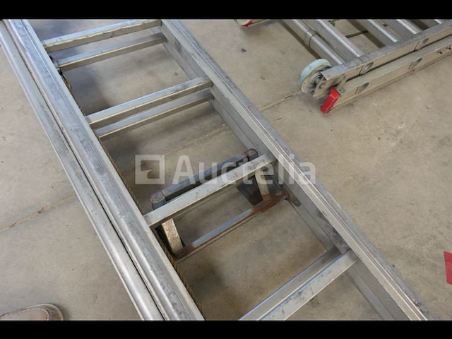 Germeau aluminium ladder met dubbel element - afbeelding 4 van  9