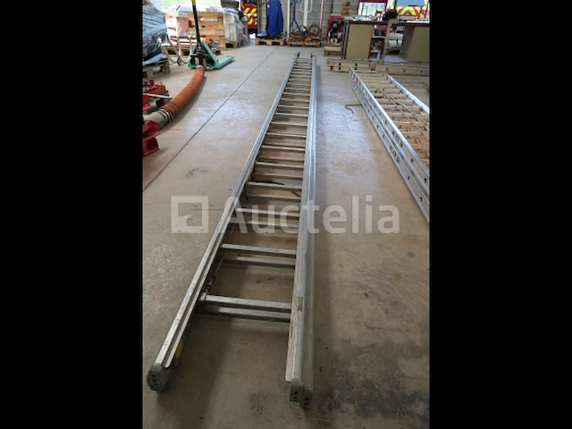 Germeau aluminium ladder met dubbel element - afbeelding 8 van  9