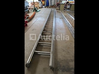 Germeau aluminium ladder met dubbel element - afbeelding 8 van  9