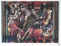 Gerti bierenbroodspot - litho - ingelijst - afbeelding 2 van  6