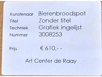 Gerti bierenbroodspot - litho - ingelijst - afbeelding 4 van  6