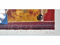 Gerti bierenbroodspot - litho - ingelijst - afbeelding 3 van  6