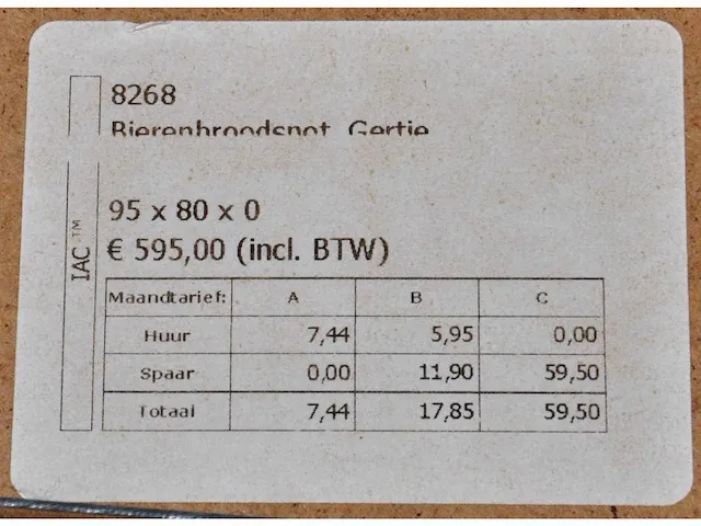 Gerti bierenbroodspot (amsterdam, 1940) - afbeelding 6 van  6
