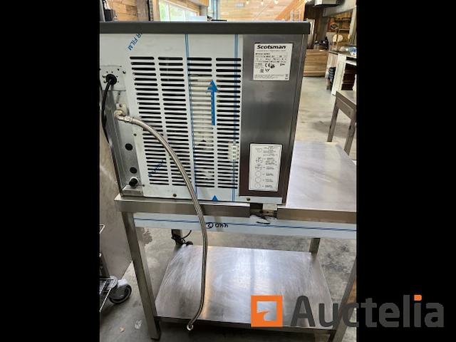 Geschaalde ijsmachine op tafel roestvrij staal scotsman mf36 - afbeelding 1 van  5