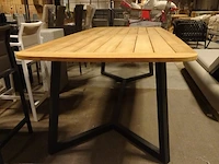 Gescova teak tafel - afbeelding 1 van  3