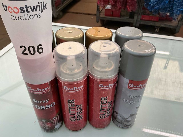 Gesham. partij decoratie sneeuw spray.100ml. - afbeelding 1 van  1