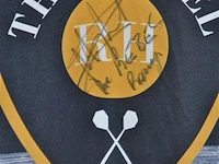 Gesigneerd darts shirt ronny huybrechts - afbeelding 3 van  3