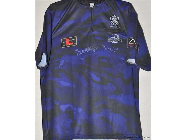 Gesigneerd darts shirt + ultimate darts card berry van peer - afbeelding 1 van  4