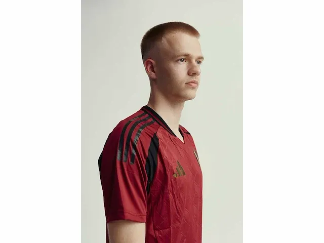 Gesigneerd rode duivels shirt - arthur vermeeren - afbeelding 5 van  9