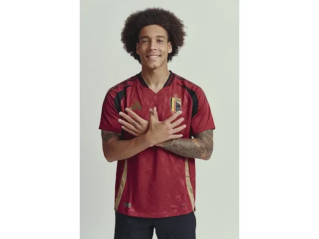 Gesigneerd rode duivels shirt - axel witsel - afbeelding 6 van  9