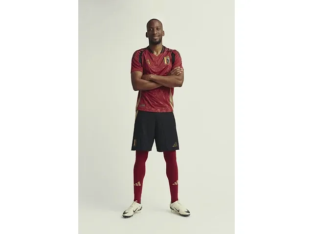 Gesigneerd rode duivels shirt - dodi lukebakio - afbeelding 7 van  8