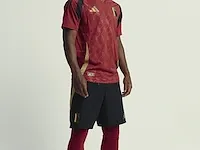 Gesigneerd rode duivels shirt - jérémy doku - afbeelding 2 van  10