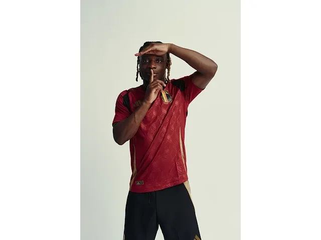 Gesigneerd rode duivels shirt - jérémy doku - afbeelding 1 van  10