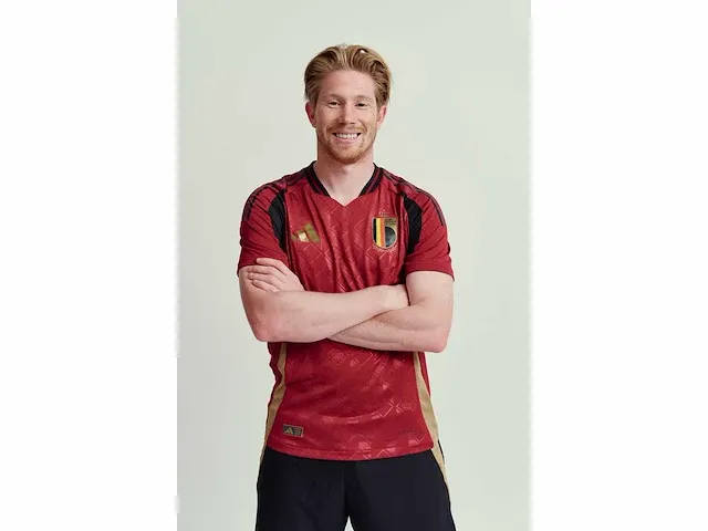 Gesigneerd rode duivels shirt - kevin de bruyne - afbeelding 6 van  15