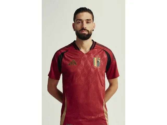 Gesigneerd rode duivels shirt - yannick carrasco - afbeelding 7 van  10
