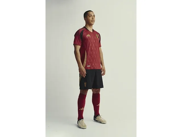 Gesigneerd rode duivels shirt - youri tielemans - afbeelding 2 van  12
