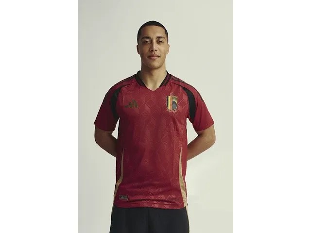 Gesigneerd rode duivels shirt - youri tielemans - afbeelding 10 van  12
