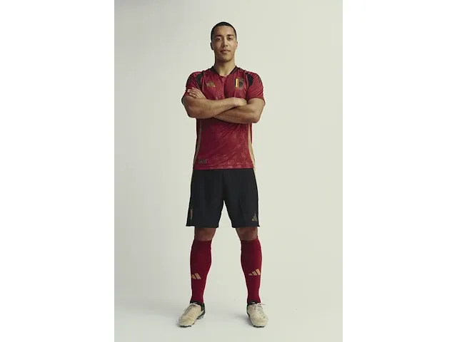 Gesigneerd rode duivels shirt - youri tielemans - afbeelding 12 van  12
