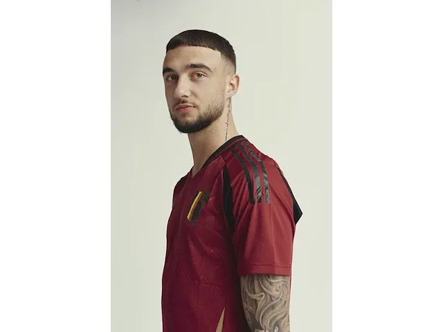 Gesigneerd rode duivels shirt - zeno debast - afbeelding 3 van  11