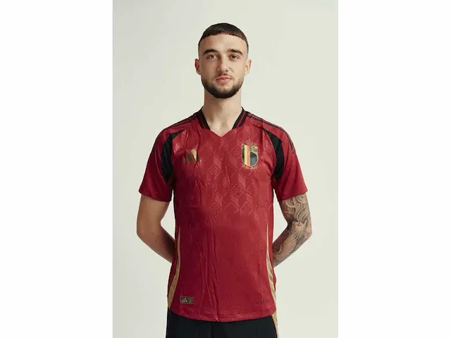 Gesigneerd rode duivels shirt - zeno debast - afbeelding 8 van  11