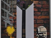 Gesigneerde set pijlen ronny huybrechts - afbeelding 1 van  2