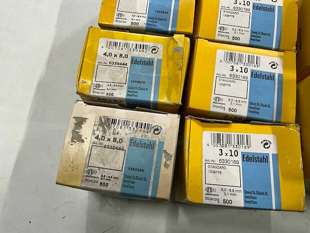 Gesipa diverse maten blindklinknagels (14x) - afbeelding 4 van  8