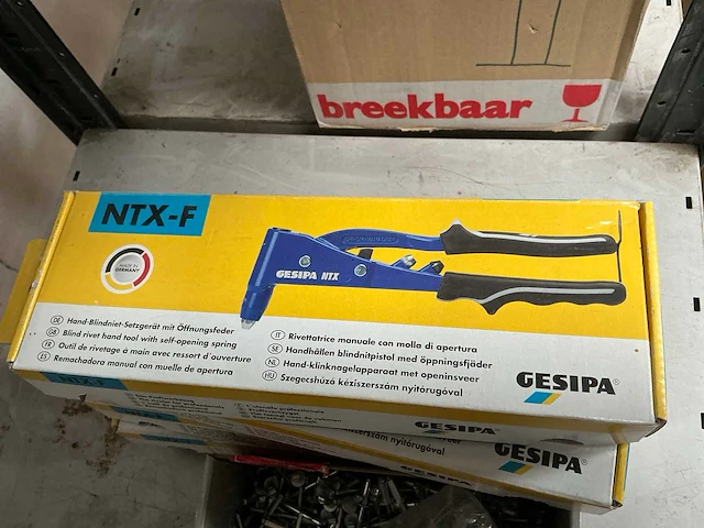 Gesipa ntx-f hand- klinknageltang (6x) - afbeelding 2 van  4