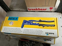 Gesipa ntx-f hand- klinknageltang (6x) - afbeelding 2 van  4