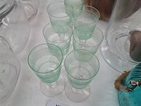 Geslepen glazen - afbeelding 2 van  2