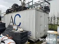 Gesloten 20ft optrekcontainer