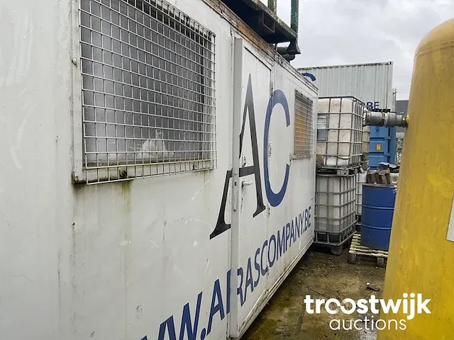 Gesloten 20ft optrekcontainer - afbeelding 4 van  4