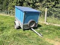 Gesloten aanhangwagen 750kg - afbeelding 1 van  7