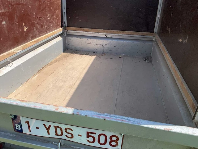 Gesloten aanhangwagen 750kg - afbeelding 6 van  7