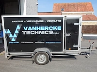 Gesloten aanhangwagen power trailer