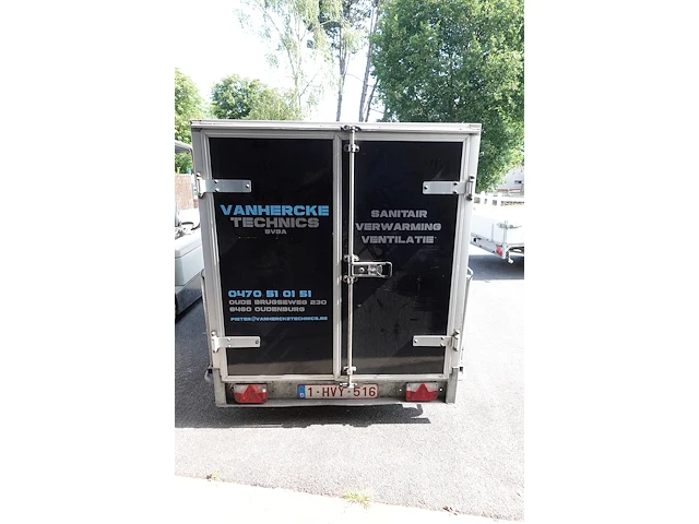 Gesloten aanhangwagen power trailer - afbeelding 4 van  11