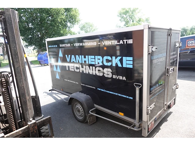 Gesloten aanhangwagen power trailer - afbeelding 5 van  11